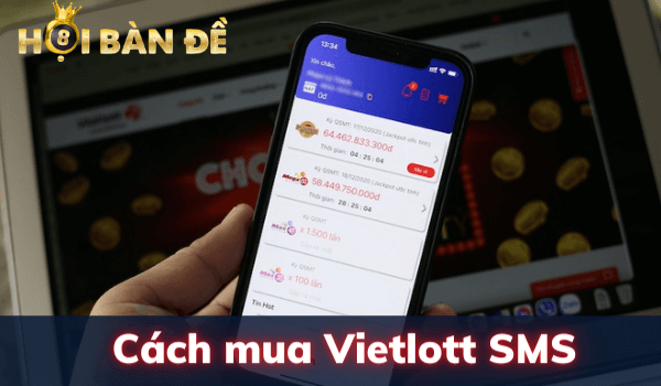 Cách mua Vietlott SMS qua nhà mạng Viettel, Mobifone, Vinaphone